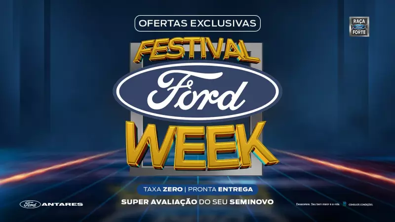 Ford Week chega ao Teresina Shopping com ofertas imperdíveis e condições exclusivas