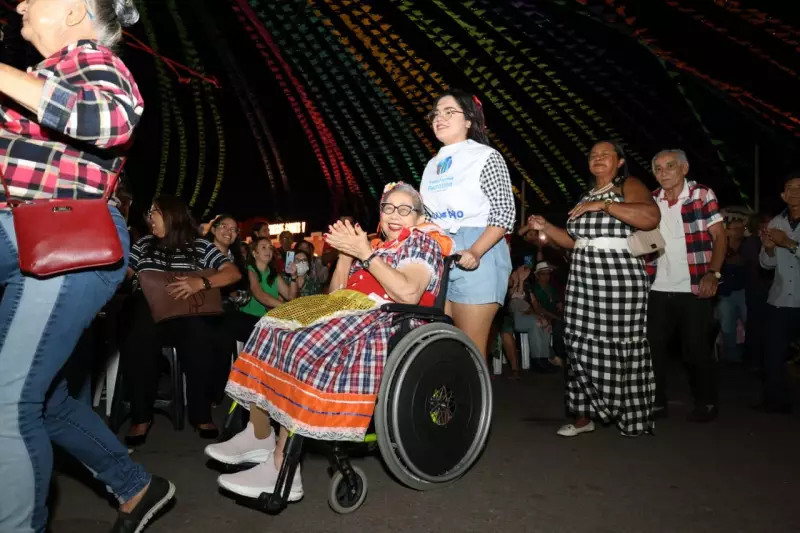 Forró do Vovô e da Vovó anima o Pátio de Eventos Ana das Carrancas nesta segunda-feira