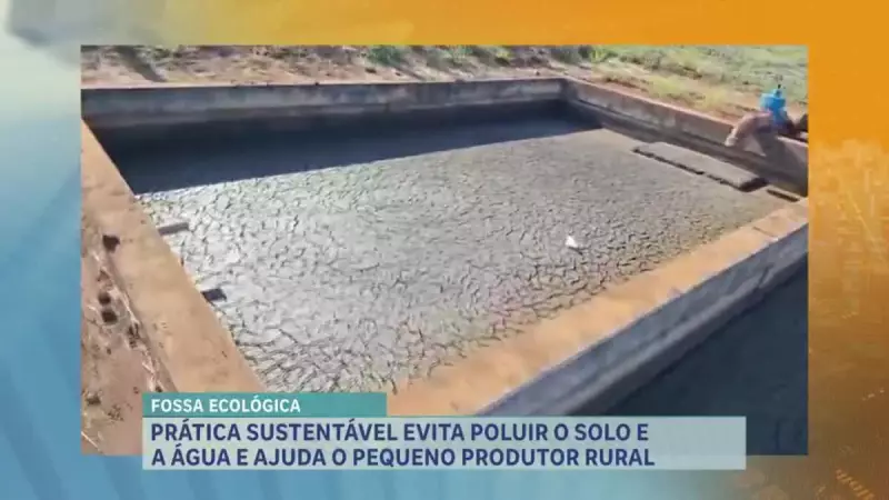 Fossas ecológicas e biossólido transformam saneamento rural em MG