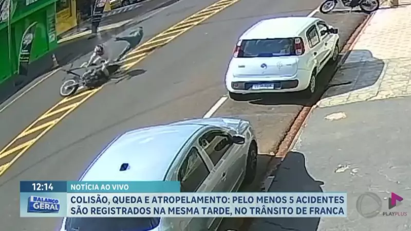 Franca (SP) em alerta: Acidentes de trânsito disparam e preocupam autoridades