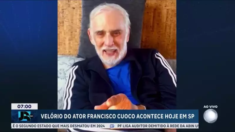 Francisco Cuoco será enterrado em São Paulo: detalhes do velório e homenagens