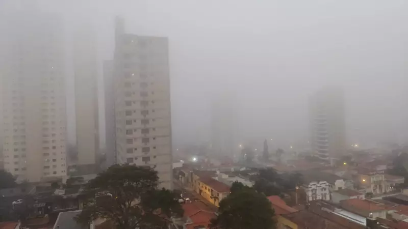 Frente fria chega a Presidente Prudente: Defesa Civil emite alerta com mínima de 6°C