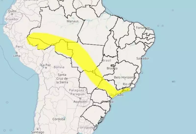 Frente fria chega ao Brasil: confira a previsão do tempo para esta semana