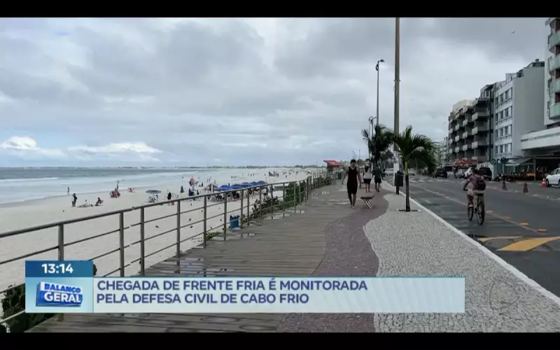 Frente fria chega ao Rio: temperaturas caem e tempo fica instável