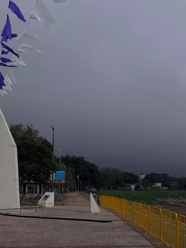 Frente fria transforma paisagem de Rio Branco: veja fotos impressionantes!
