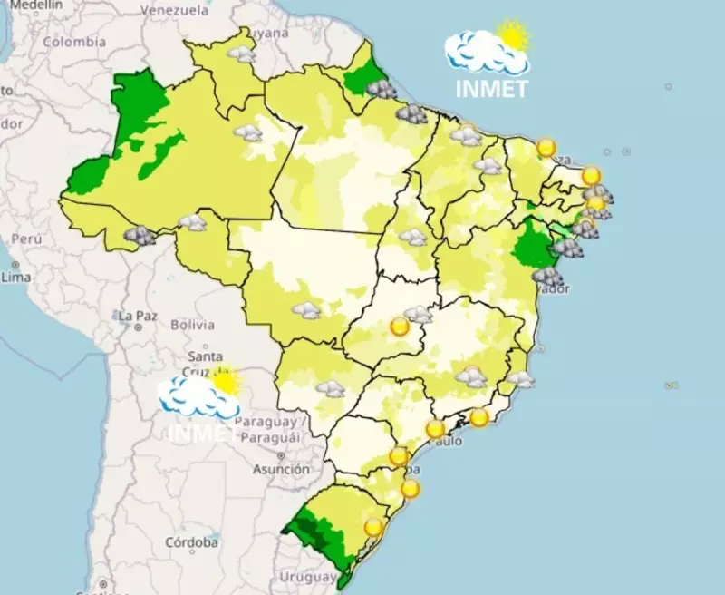Frente quente chega ao Sul e Sudeste: saiba quando as temperaturas vão subir