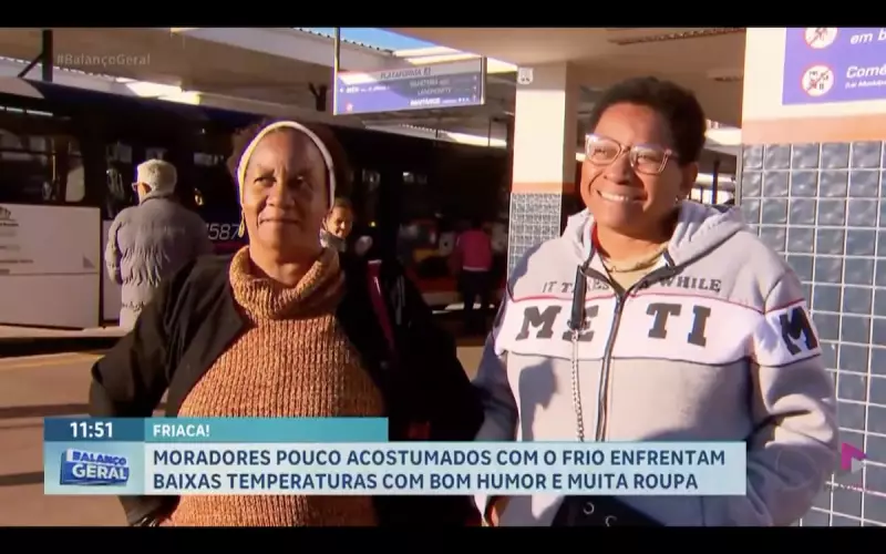 Frio intenso no interior de SP: moradores encaram baixas temperaturas com bom humor e criatividade