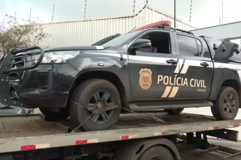 Fuga em massa de presídio no PR: detentos escapam após roubarem viatura policial