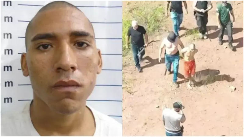 Fuga em presídio do Ceará: detento escapa durante trabalho e é recapturado em mata próximo