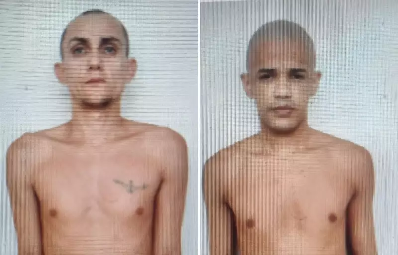 Fuga ousada: Dois detentos escapam de cadeia em Mossoró e deixam autoridades em alerta