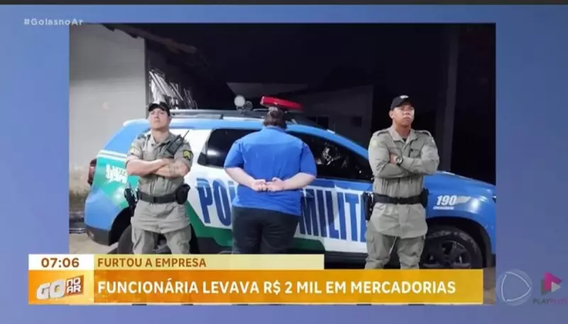 Funcionária de supermercado é presa por furtar mais de R$ 2,2 mil em mercadorias em Goiás