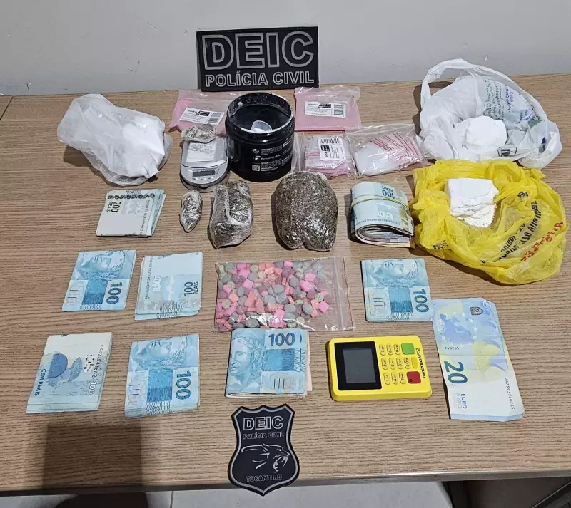 Funcionário de núcleo de criminalística é preso por furtar armas e vender para traficante no Tocantins