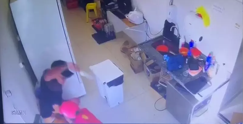 Funcionário herói impede tentativa de feminicídio em João Pessoa; veja o vídeo chocante