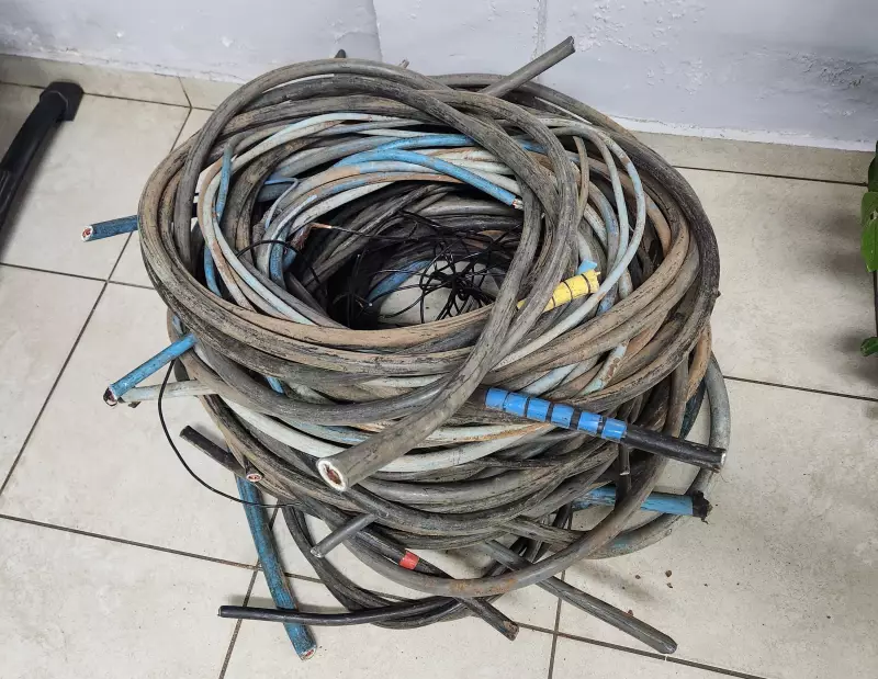 Furto de 150 kg de fios de cobre em Presidente Prudente: dupla é presa em flagrante