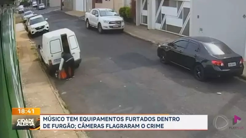 Furto de equipamentos causa prejuízo de R$ 3 mil a músico em Franca, SP