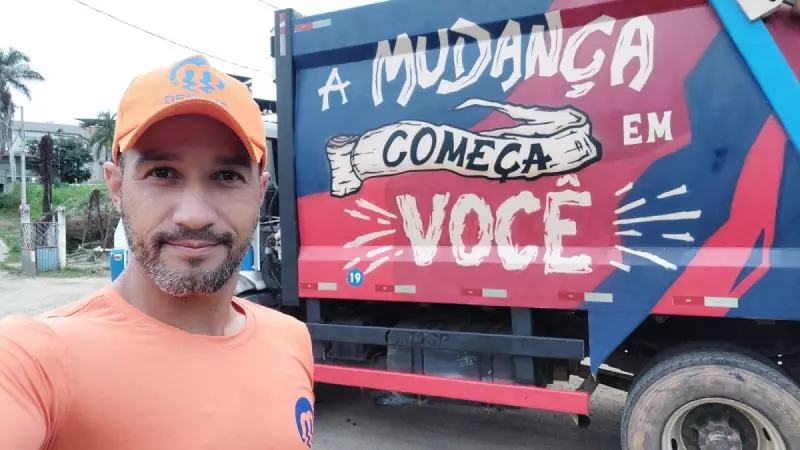 Gari formado em Letras vira sensação nas redes com humor e reflexões sobre o trabalho