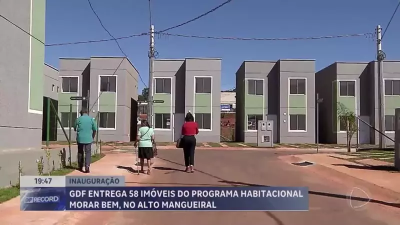 GDF entrega 58 imóveis do programa Morar Bem no Alto Mangueiral: confira os detalhes!
