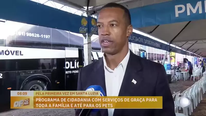 GDF Mais Perto do Cidadão leva serviços gratuitos à Santa Luzia, na Cidade Estrutural