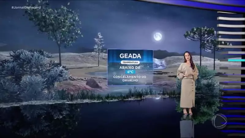Geadas no Hemisfério Sul: Como o avanço das massas de ar polar está transformando o clima