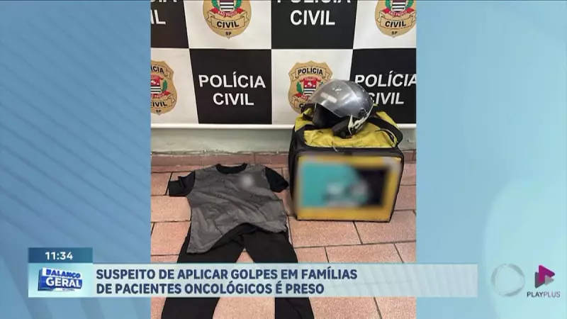 Golpista é preso em Santos após enganar famílias de pacientes com câncer