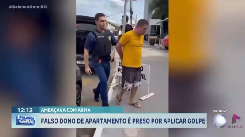Golpista se passa por dono de apartamento e é preso em Caldas Novas (GO)