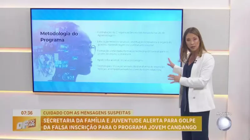 Golpistas se passam por programa Jovem Candango para enganar vítimas no DF