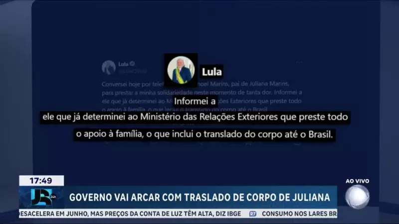 Governo Brasileiro Repatria Corpo de Vítima de Erupção Vulcânica na Indonésia