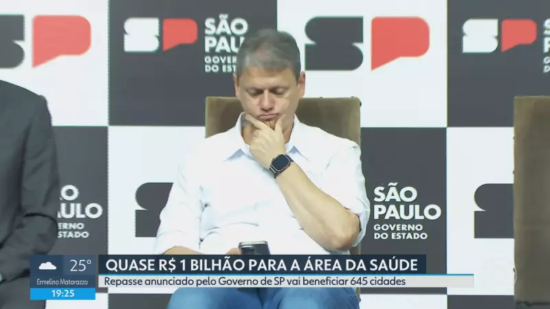 Governo de SP libera quase R$ 1 bilhão para saúde municipal: veja como os recursos serão distribuídos