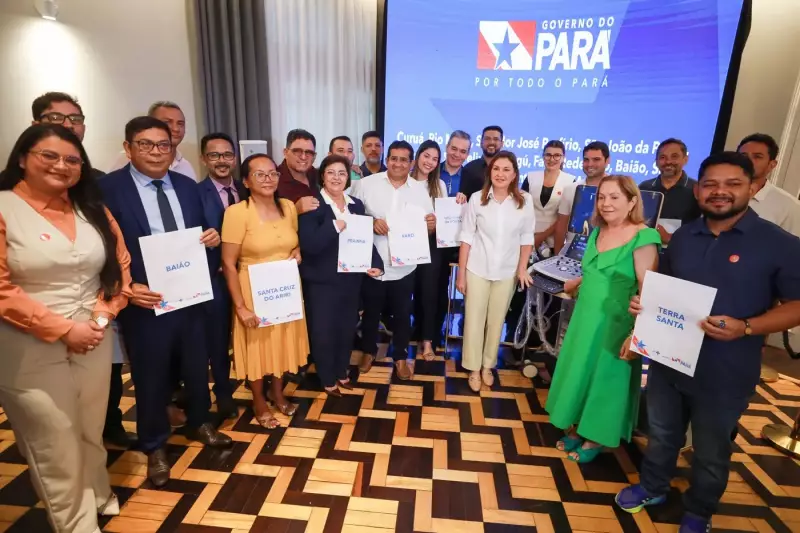 Governo fortalece saúde de média e alta complexidade em municípios do Pará com novos equipamentos