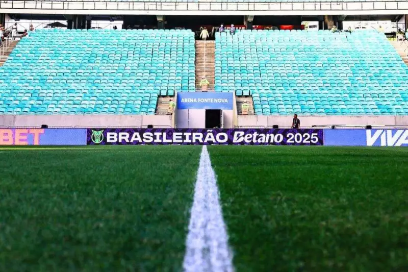 Gramado da Fonte Nova passa por reforma após críticas: veja os detalhes das melhorias