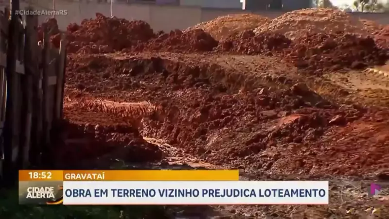 Gravataí enfrenta alagamentos após obras em terreno: moradores sofrem com inundações
