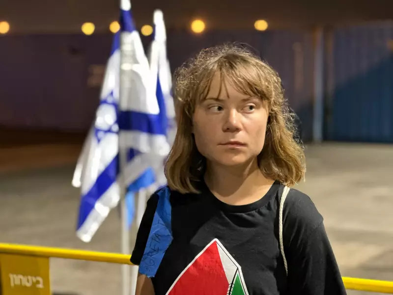 Greta Thunberg relata sequestro após deixar Israel: 'Fomos capturados'