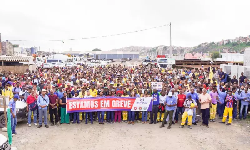 Greve na construção pesada na Bahia: trabalhadores param por melhores condições