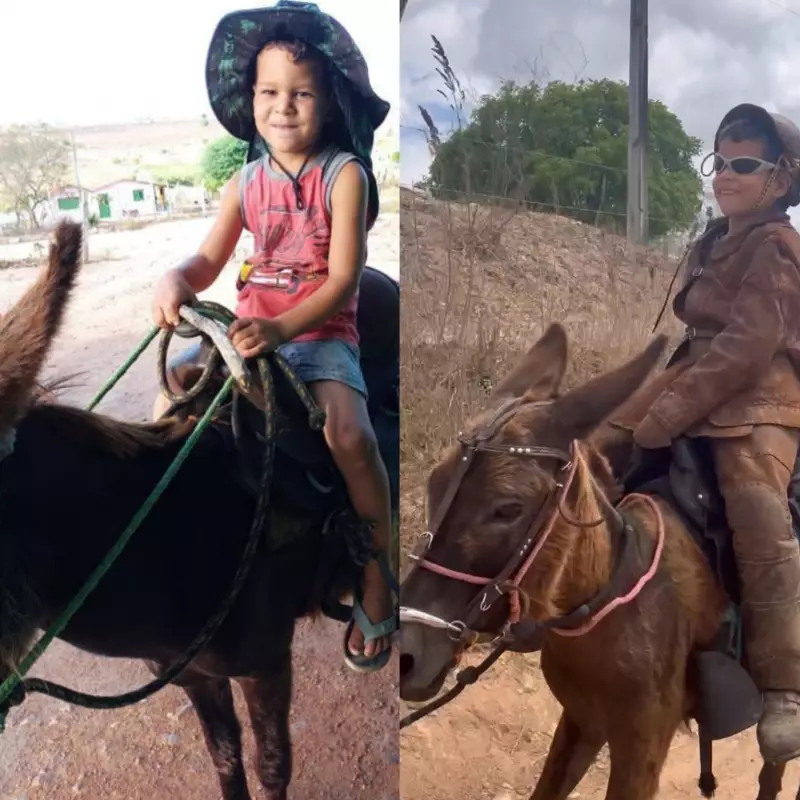 Gutinho Rocha: O menino sertanejo que doma animais selvagens no sertão de Alagoas
