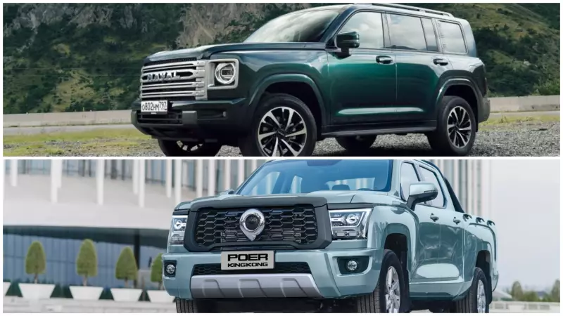 GWM anuncia chegada dos primeiros carros não eletrificados ao Brasil: Poer e Haval H9
