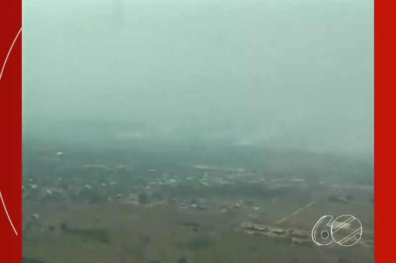 Há 15 anos: Incêndio em Mato Grosso cobriu Marcelândia de fumaça e mobilizou a população