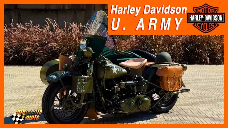 Harley-Davidson do Exército Brasileiro passa por restauração impressionante — veja fotos!