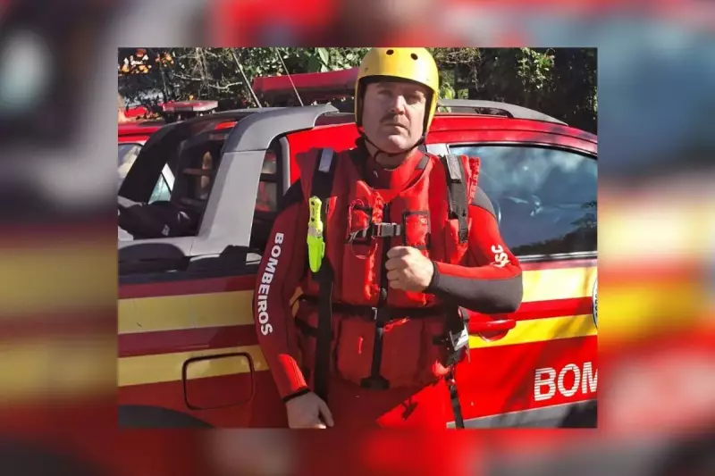 Herói de SC: Bombeiro morre após picada de aranha e deixa legado de coragem