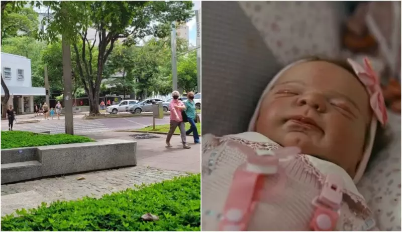 Homem agride bebê achando que era boneca reborn: confusão termina com cadeirada | Assista ao vídeo