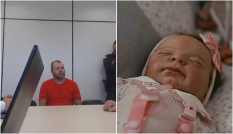 Homem agride boneca reborn ao confundir com bebê real em cena chocante