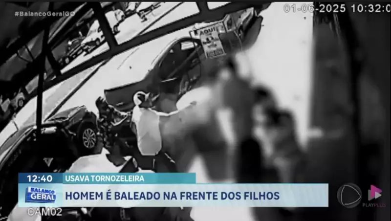 Homem com tornozeleira eletrônica é baleado em frente a comércio em Goiás