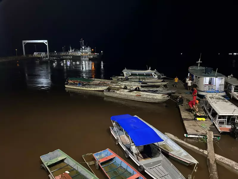 Homem desaparece no Rio Amazonas após cair de barco em acidente