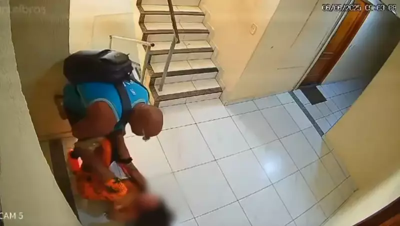 Homem é preso após agredir ex-mulher em vídeo chocante no Rio de Janeiro