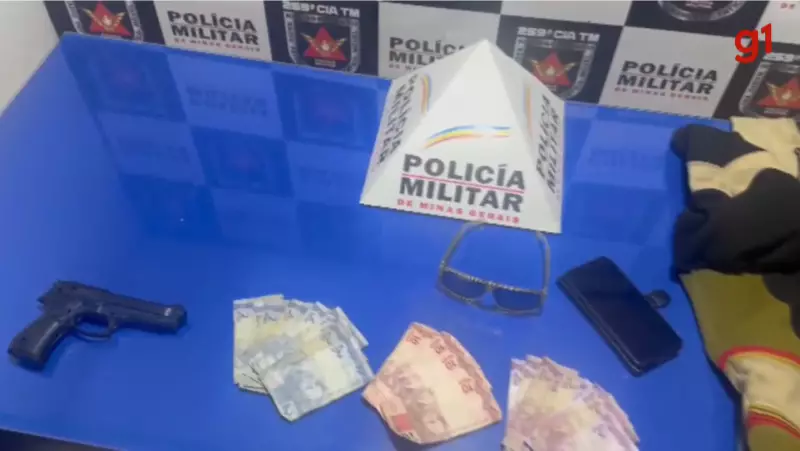 Homem é preso após assaltar duas padarias em Pirapora: veja detalhes