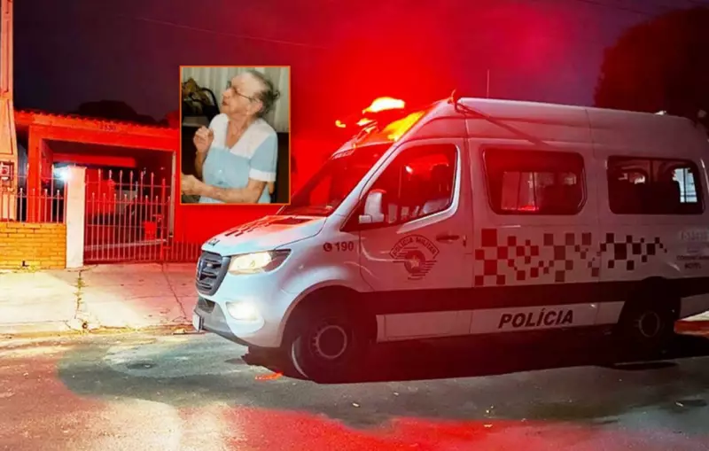 Homem é preso após assassinar a própria mãe de 91 anos em São Carlos, SP
