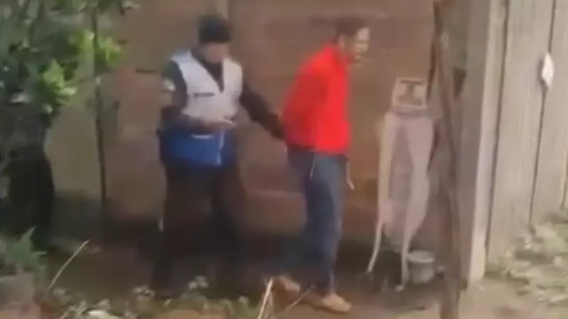 Homem é preso após assassinar tio e incendiar casa durante briga em Niterói