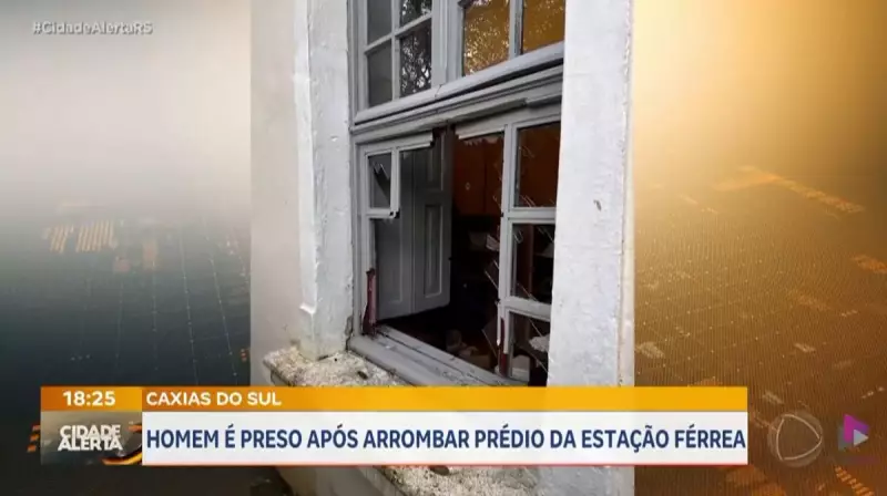 Homem é preso após furto na Secretaria de Cultura em Caxias do Sul — Confira os detalhes!