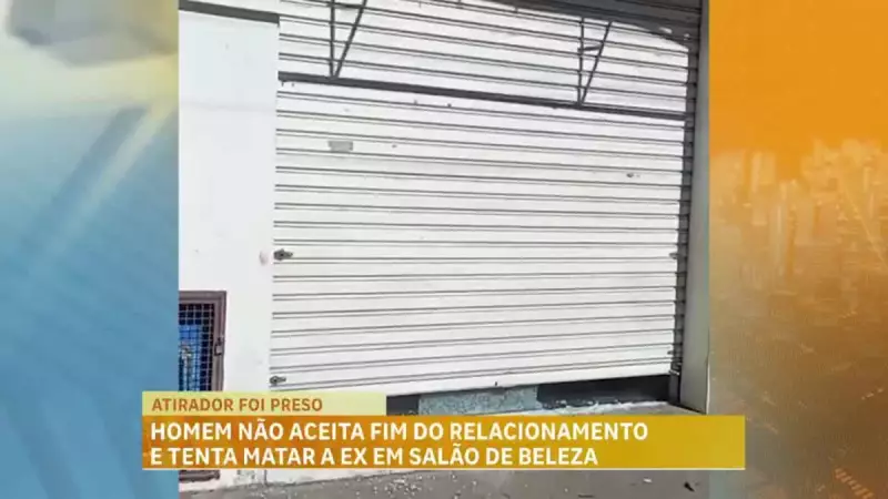 Homem é preso após tentativa de assassinato contra ex-namorada em salão de beleza em BH