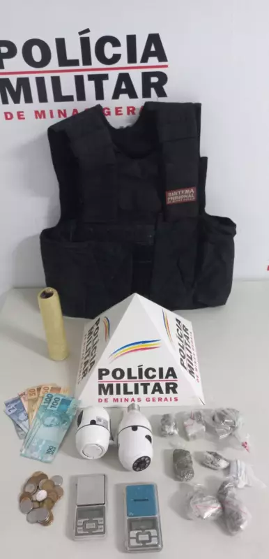 Homem é preso com granada e drogas em Governador Valadares: veja detalhes da operação