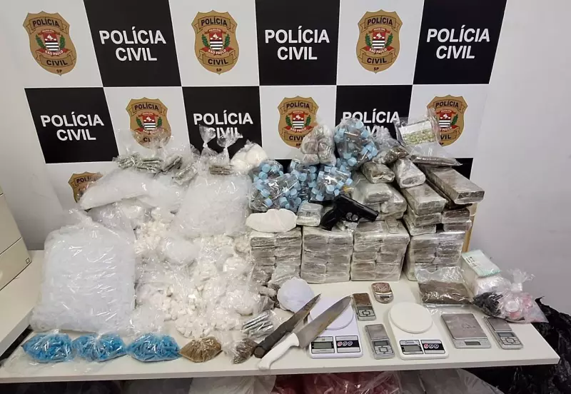 Homem é preso com mais de 60 kg de maconha e cocaína em Jundiaí: veja detalhes